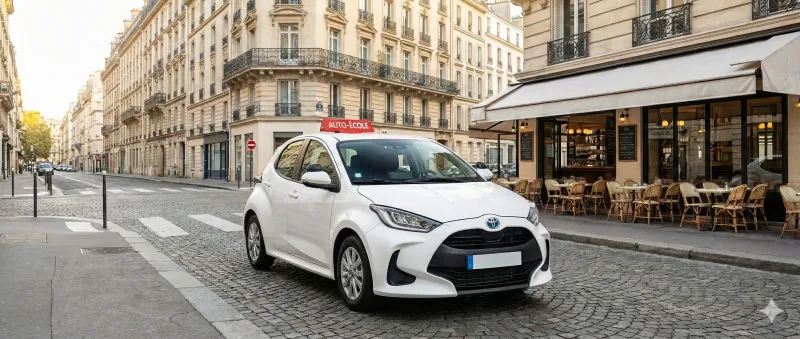 Toyota Yaris Hybride auto-école CER Talabot Nîmes